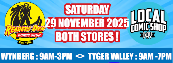 Readers Den Local Comic Shop Day – 29 November