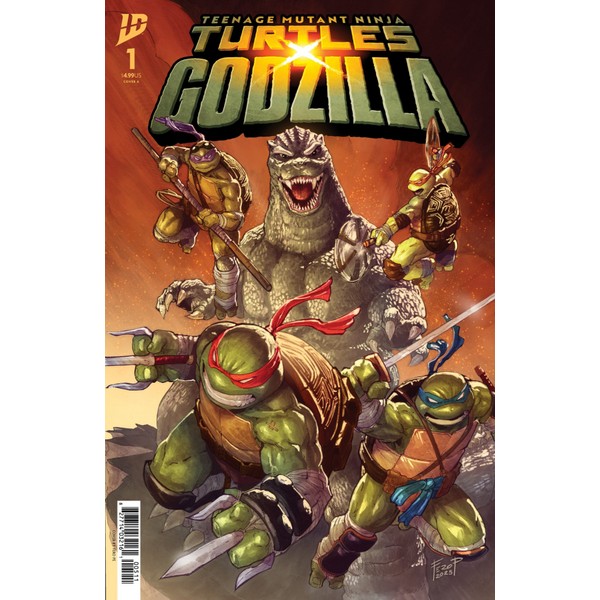 TMNT X Godzilla 1