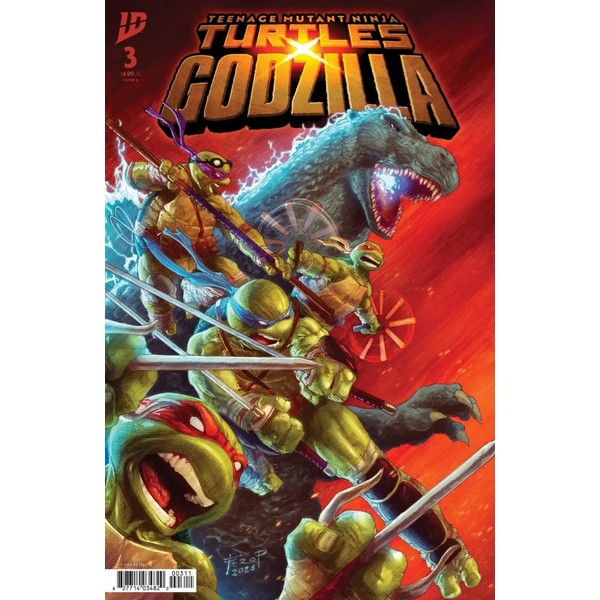 TMNT X Godzilla 3