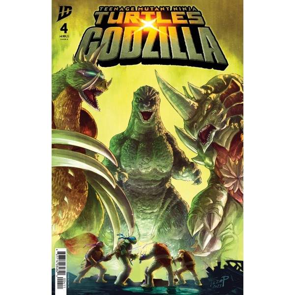 TMNT X Godzilla 4