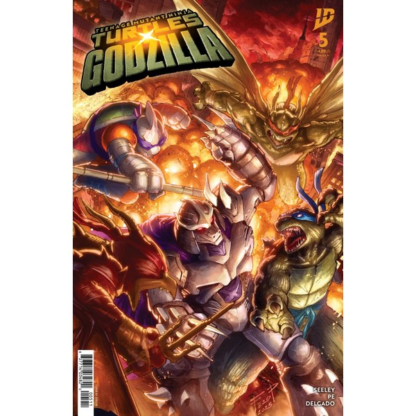 TMNT X Godzilla 5