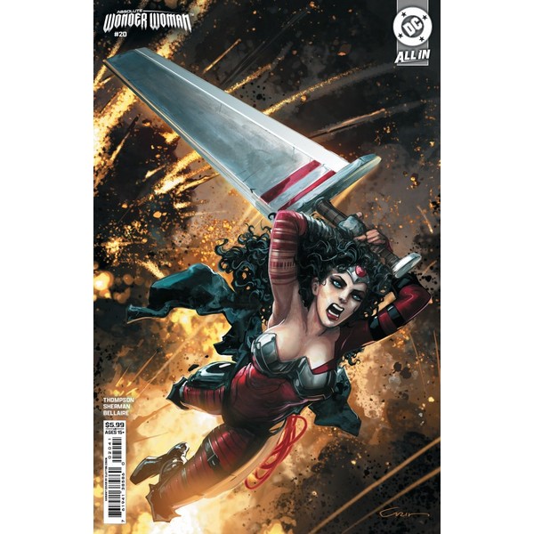 Absolute Wonder Woman 20 Clayton Crain